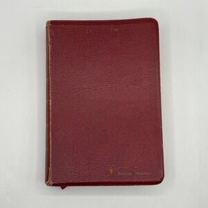 Moody Press Ryrie Study Bible NASB Burgundy Red Bison Grain Leather